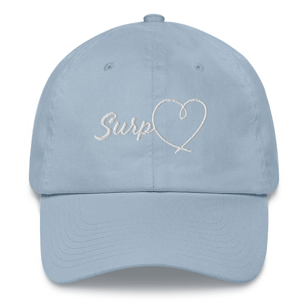 Surp Heart Hat - White Letters