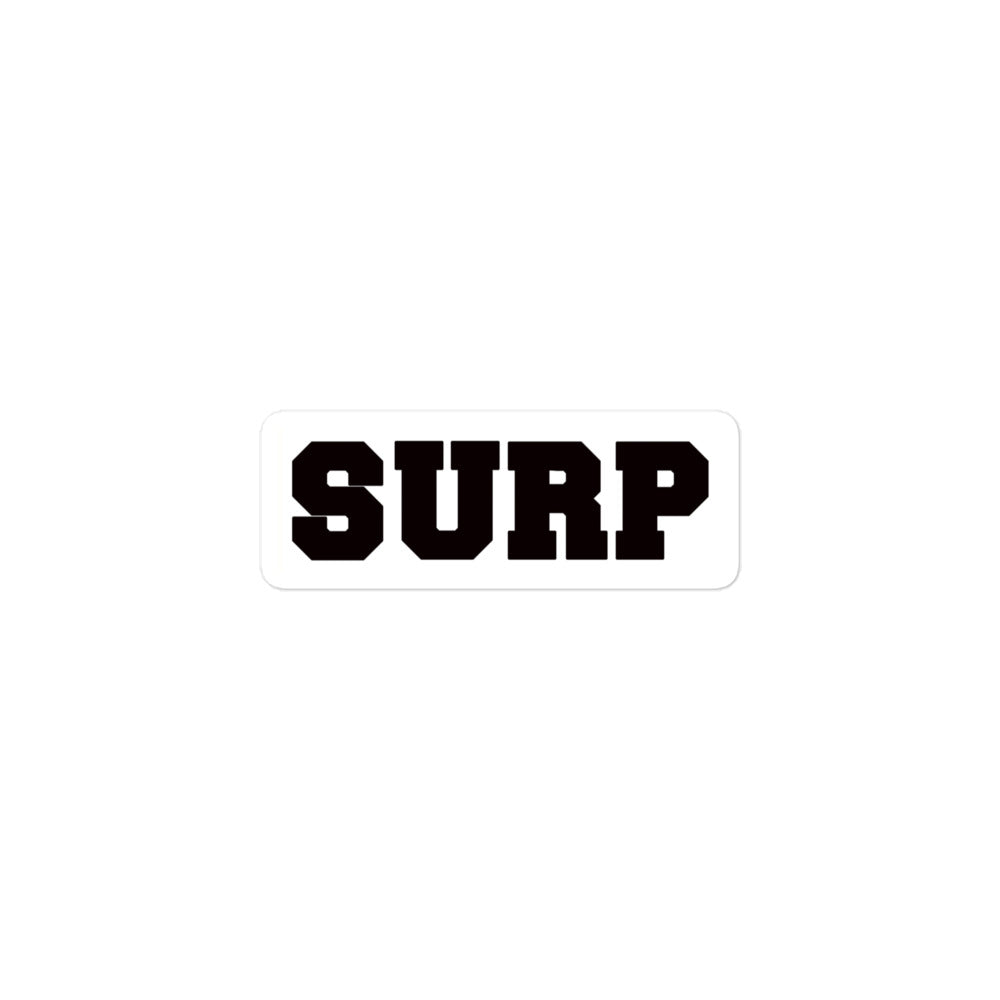 SURP sticker