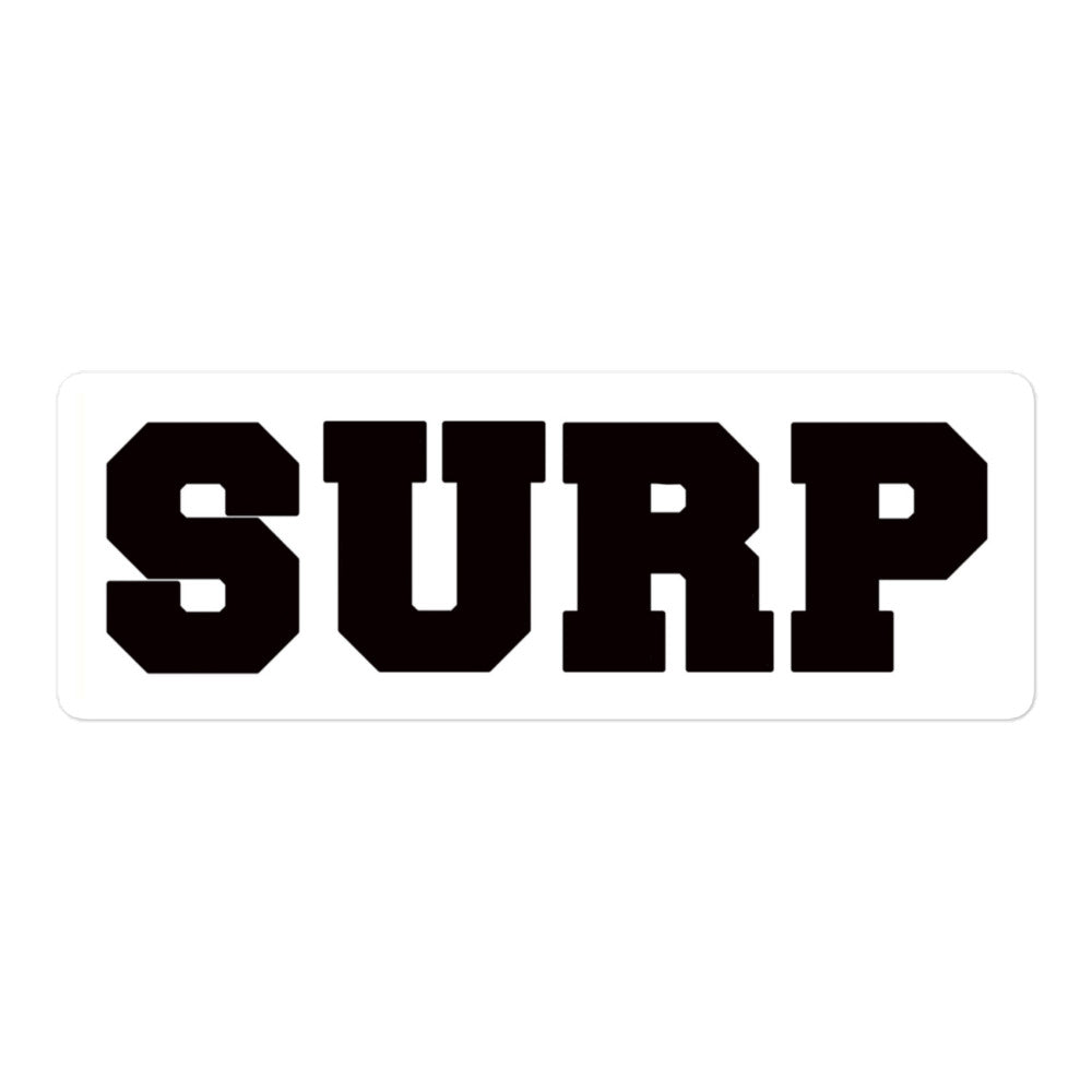 SURP sticker