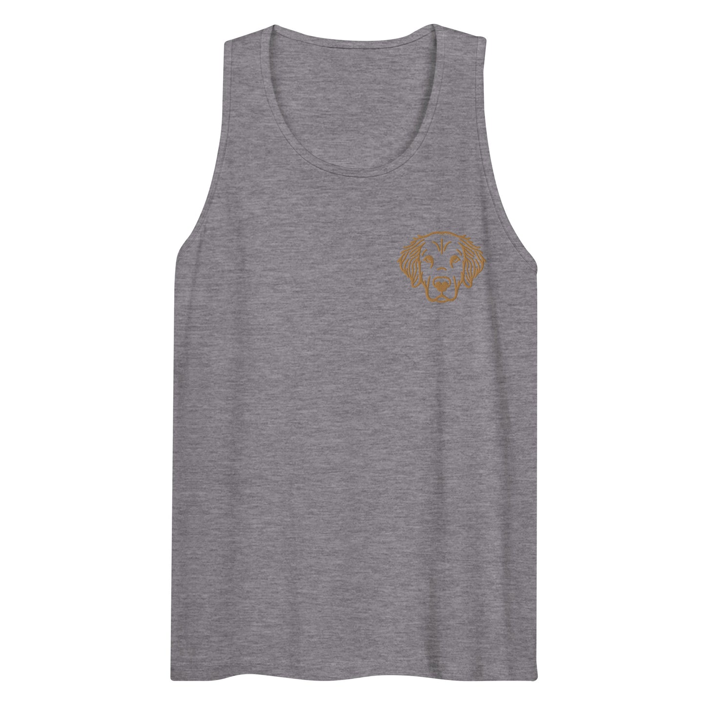 Golden Retriever Unisex Heritage Tank Top