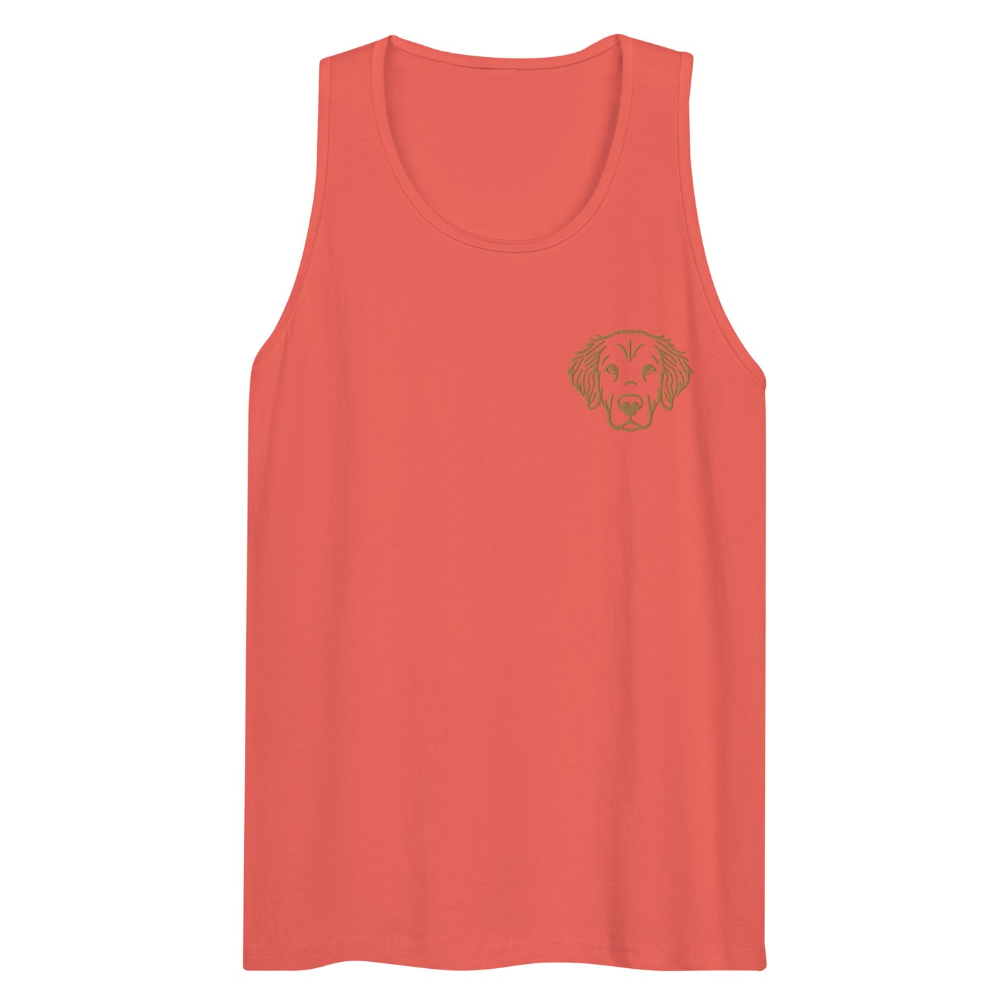 Golden Retriever Unisex Heritage Tank Top