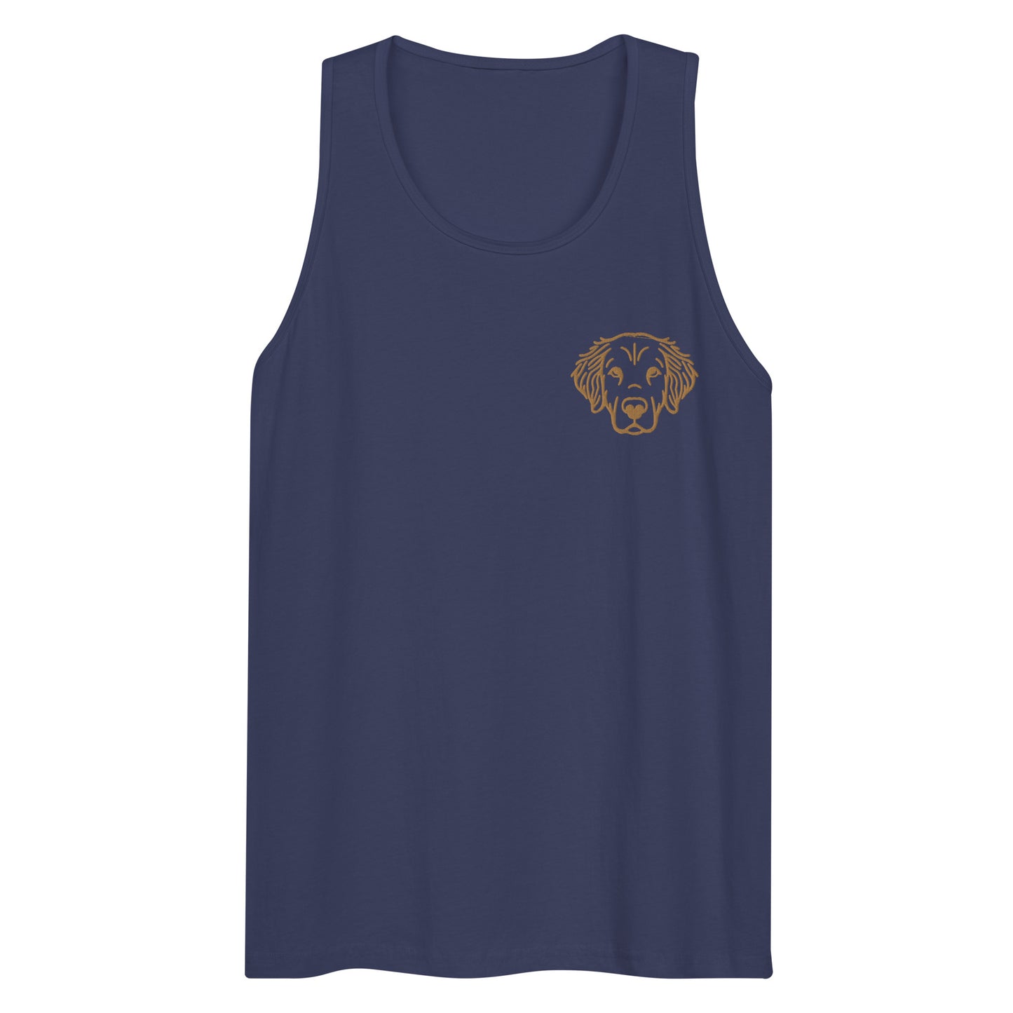 Golden Retriever Unisex Heritage Tank Top