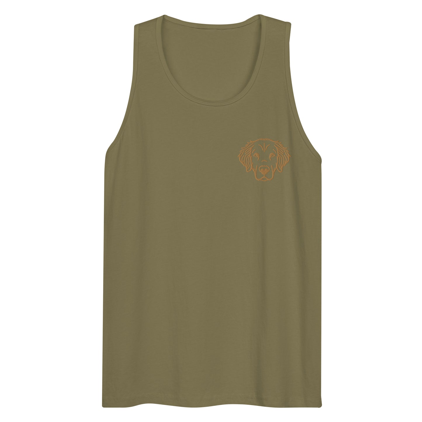 Golden Retriever Unisex Heritage Tank Top