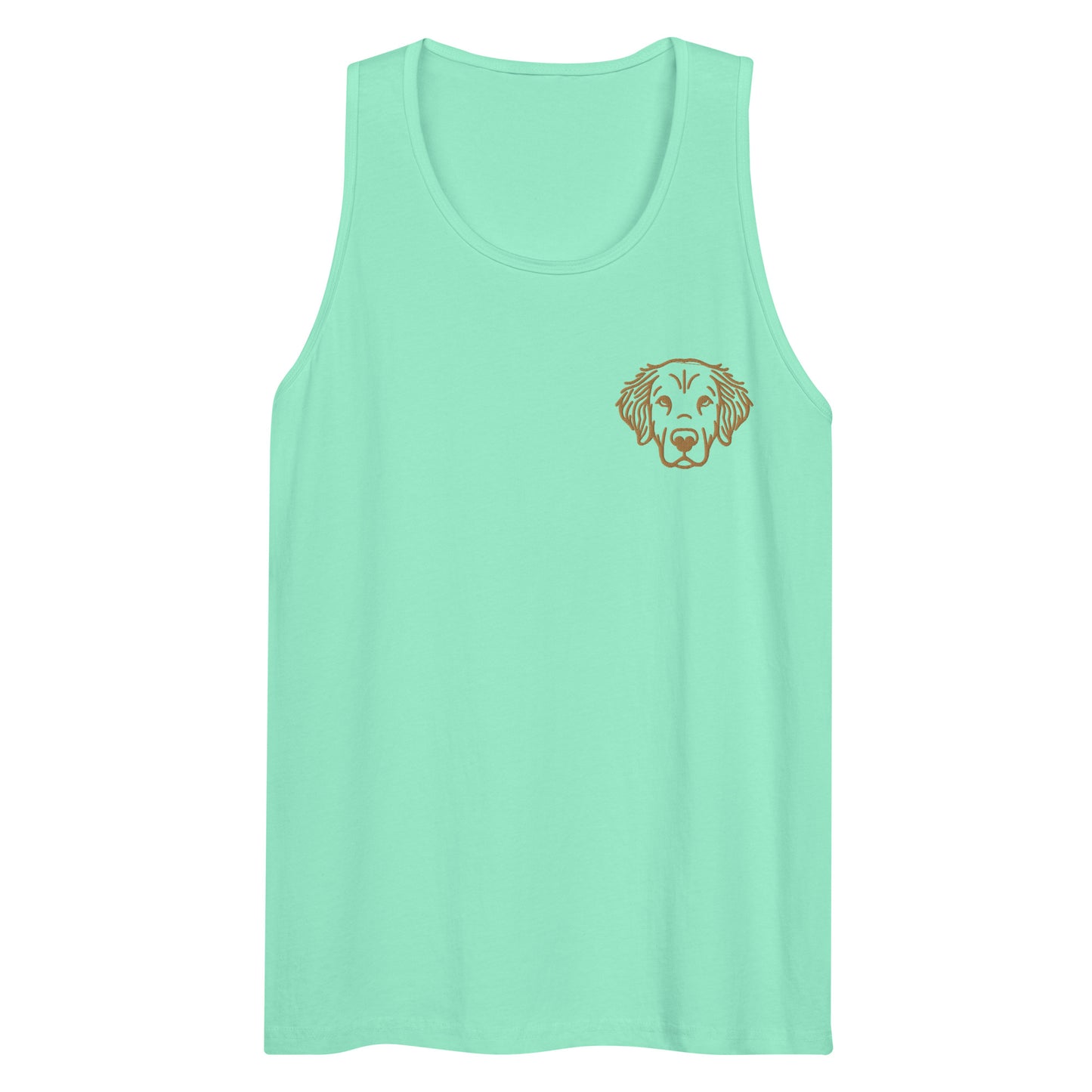 Golden Retriever Unisex Heritage Tank Top