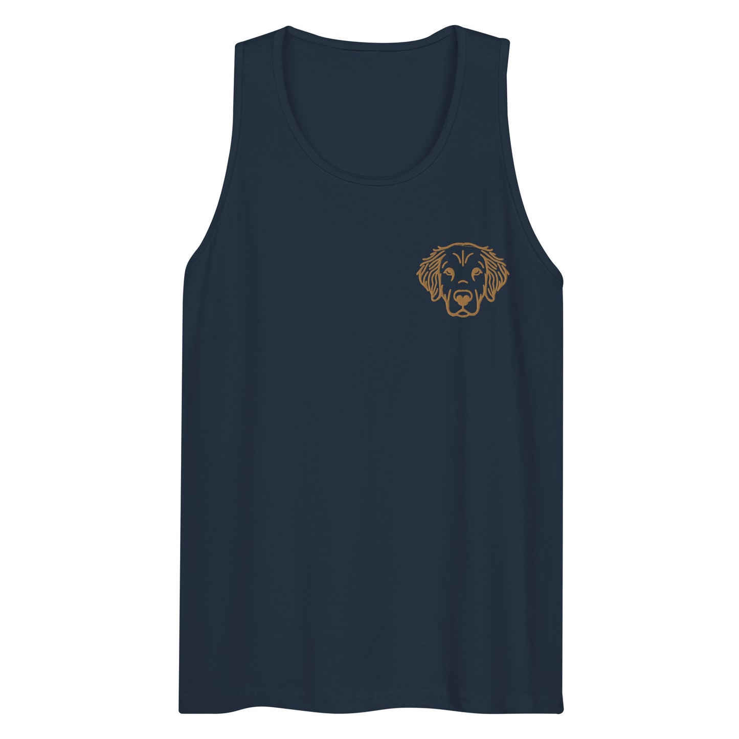 Golden Retriever Unisex Heritage Tank Top
