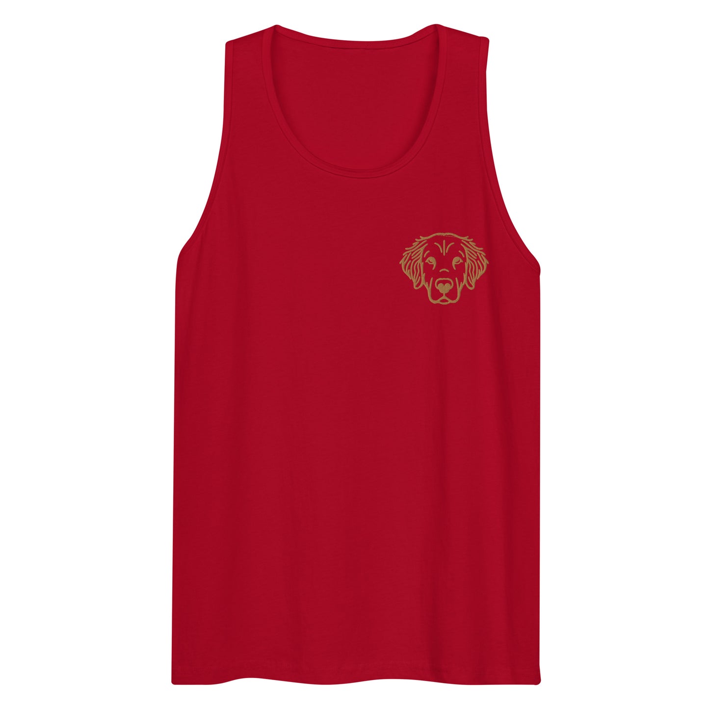 Golden Retriever Unisex Heritage Tank Top