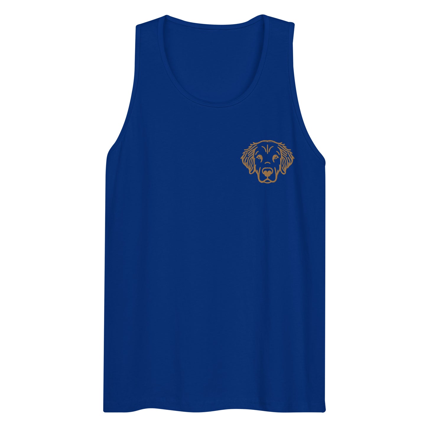 Golden Retriever Unisex Heritage Tank Top