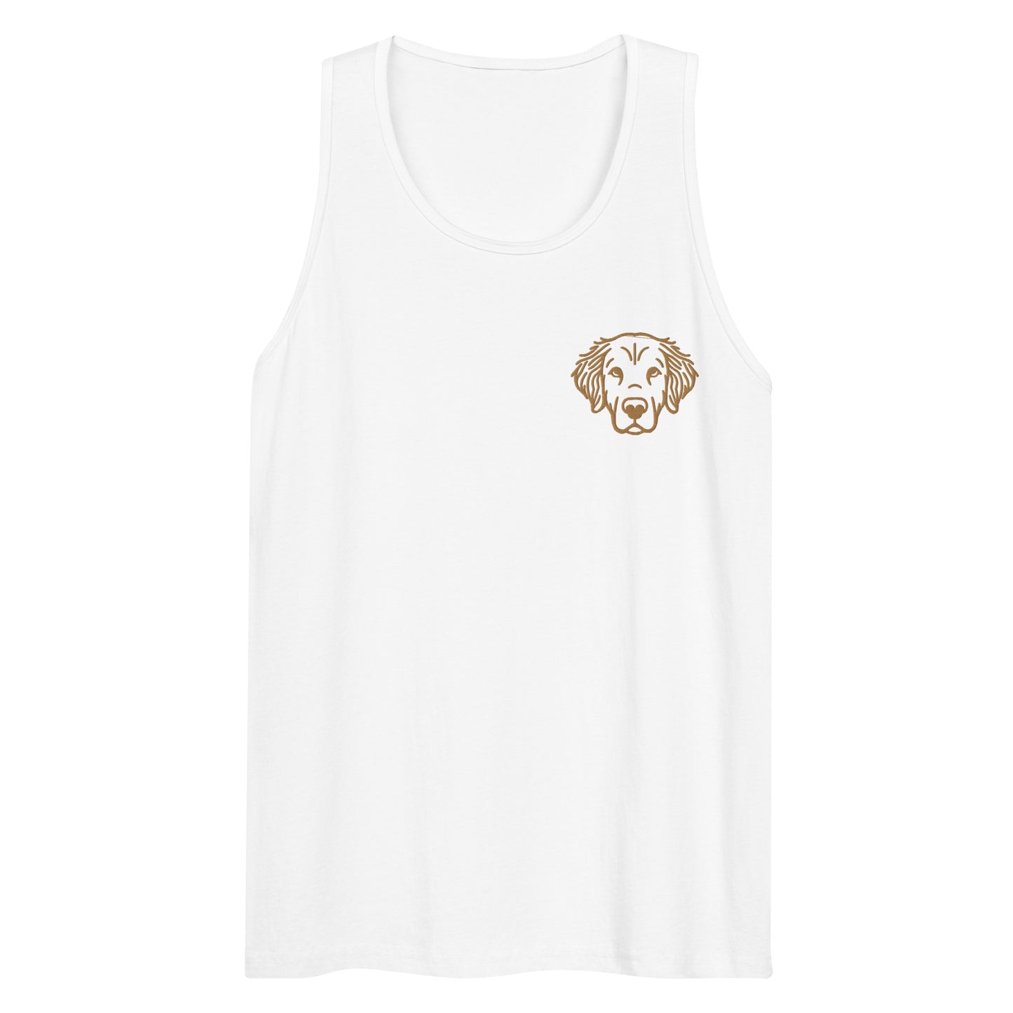 Golden Retriever Unisex Heritage Tank Top