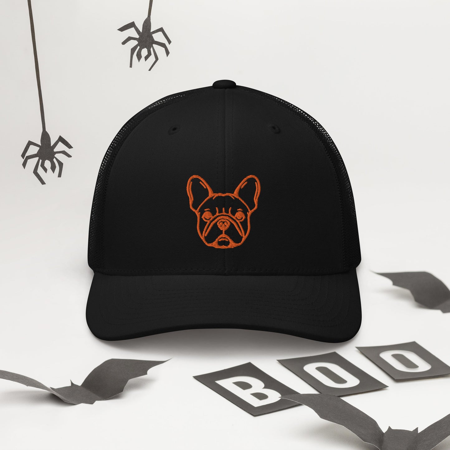 French Bulldog Halloween Trucker Hat