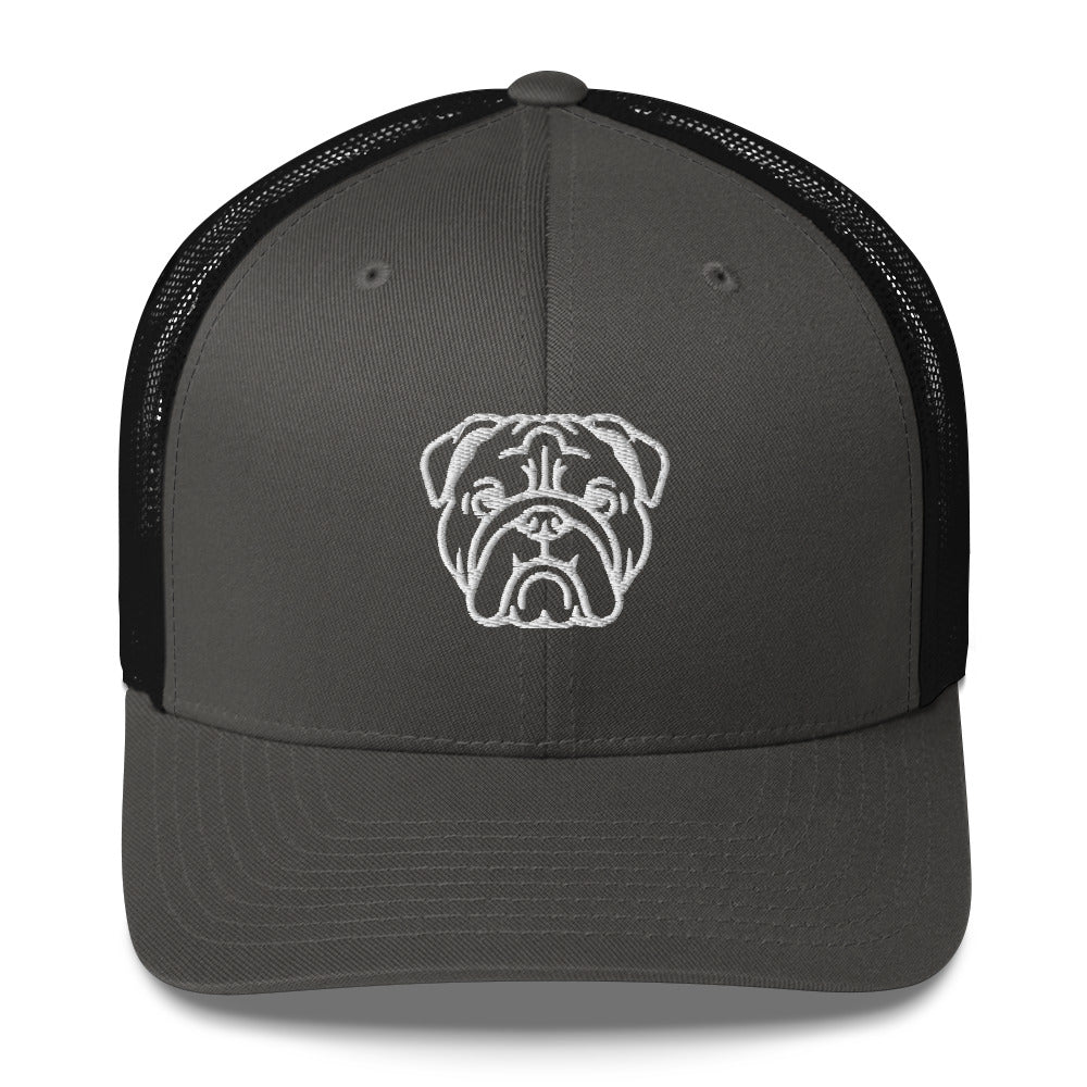 English Bulldog Trucker Hat