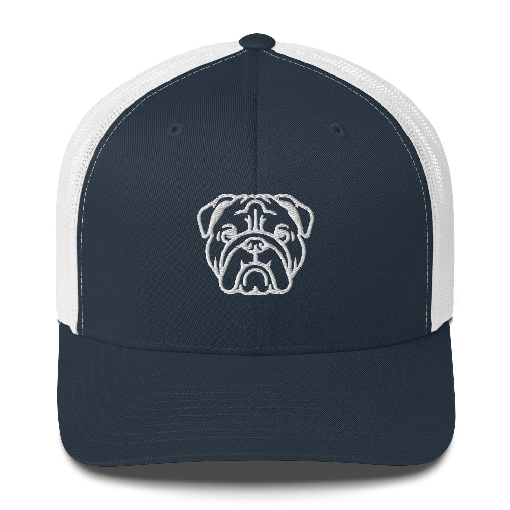 English Bulldog Trucker Hat