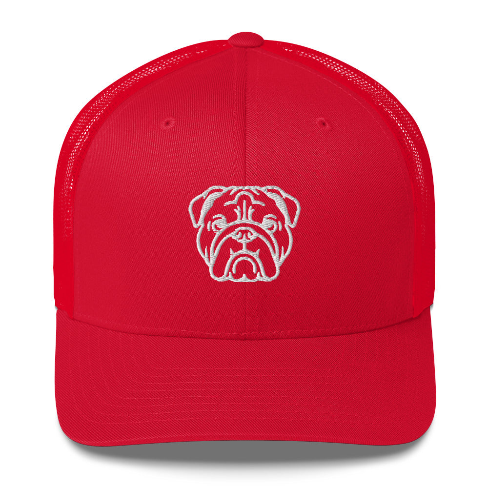 English Bulldog Trucker Hat