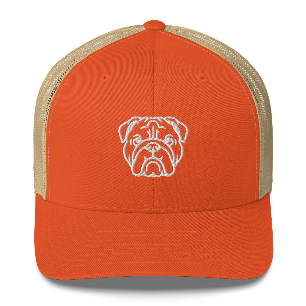 English Bulldog Trucker Hat