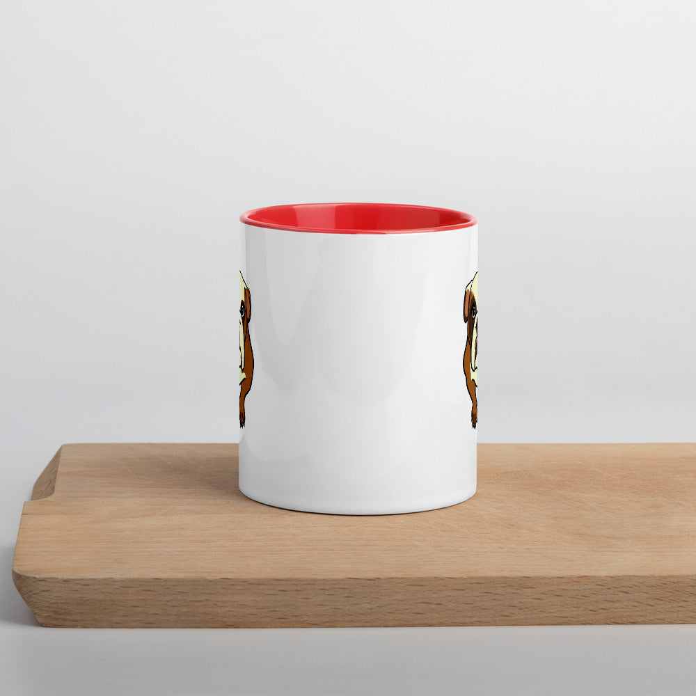 Buffy Mug with Color on Handle & Inside