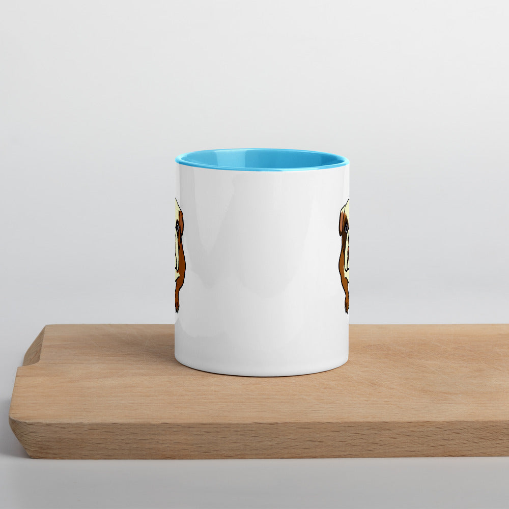 Buffy Mug with Color on Handle & Inside