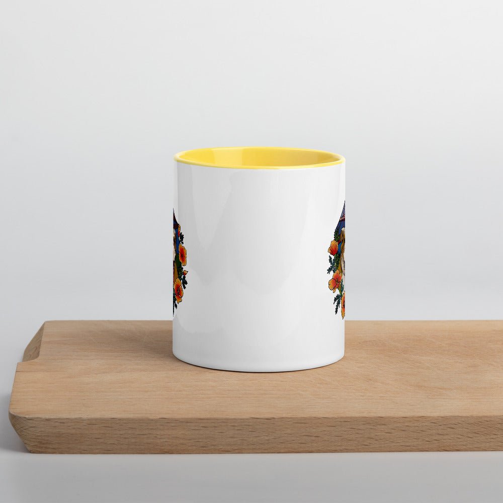 Buffy California Mug with Color on Handle & Inside