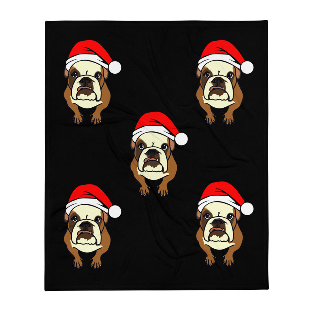 Buffy Holiday 50" X 60" Soft Silk Touch Throw (Black)