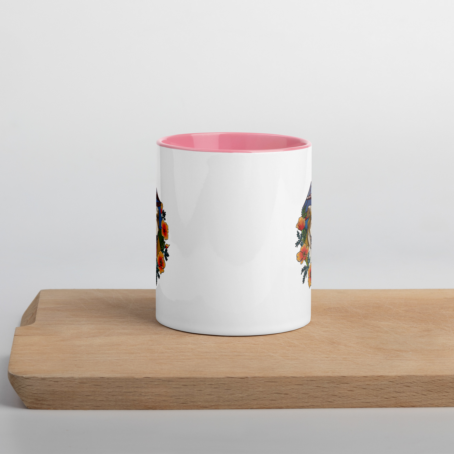 Buffy California Mug with Color on Handle & Inside