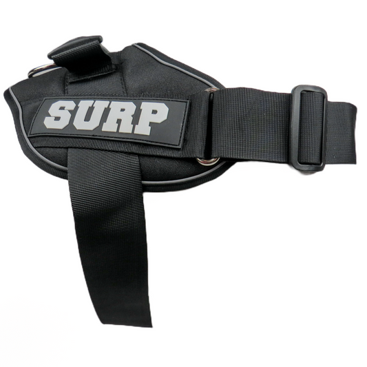 Black SURP Dog Harness