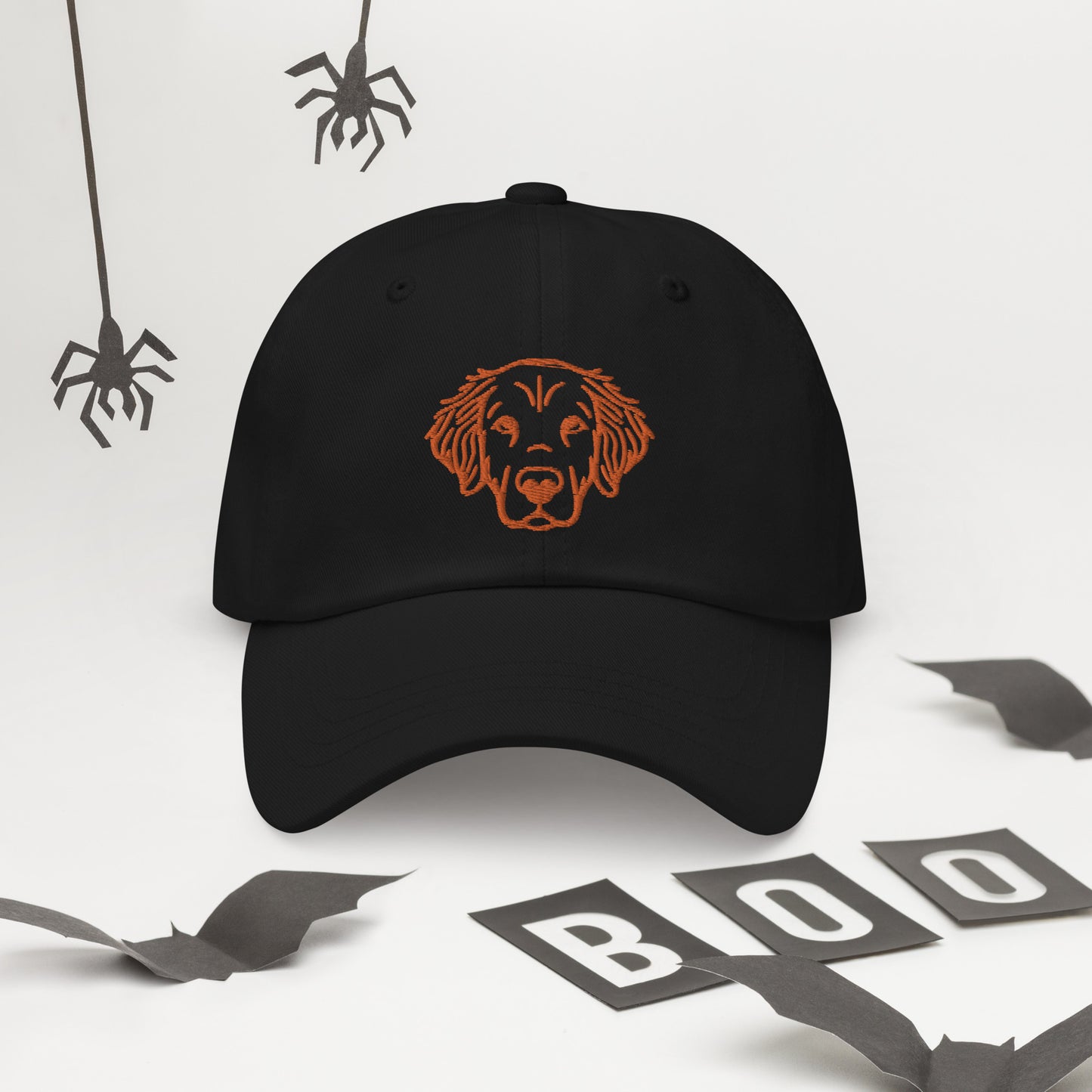 Golden Retriever Halloween Dad Hat