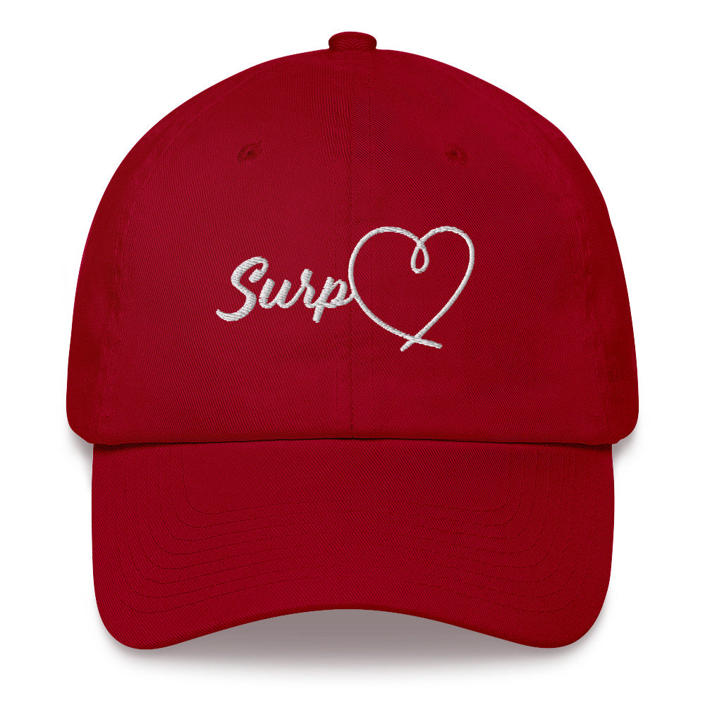 Surp Heart Hat - White Letters