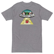 Load image into Gallery viewer, Buffy and Belle UFO Unisex Heritage T-Shirt
