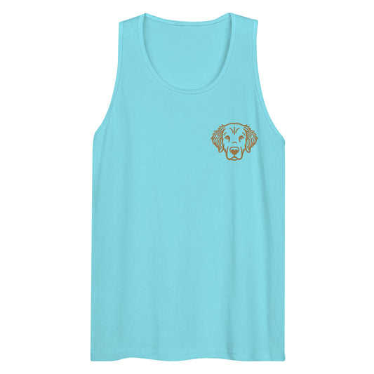 Golden Retriever Unisex Heritage Tank Top