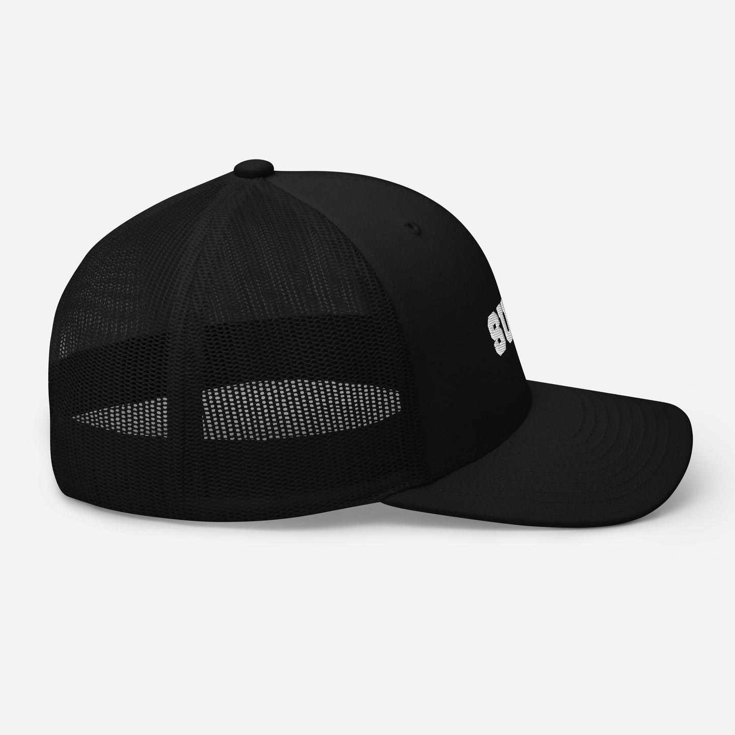 Surp SFBUFF Black Trucker Cap Hat