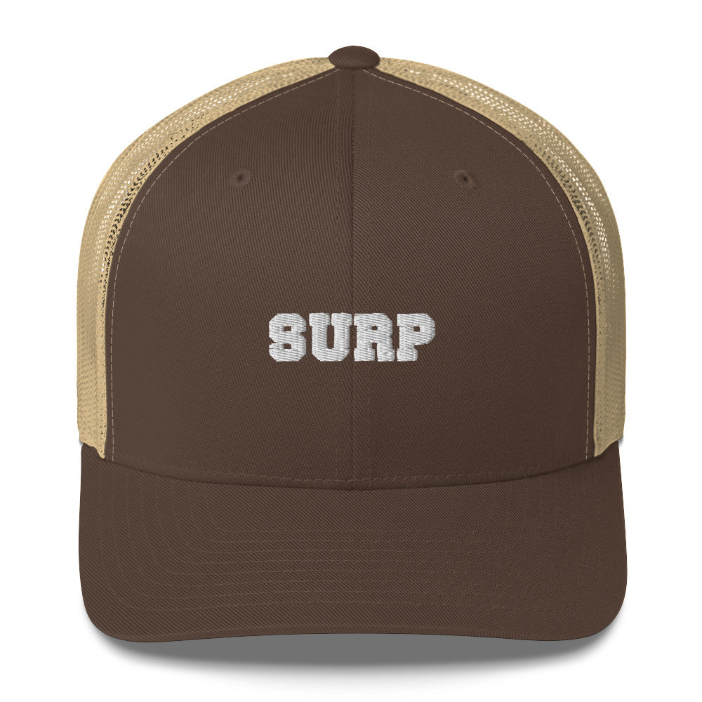 Surp SFBUFF Brown / Khaki Trucker Cap Hat