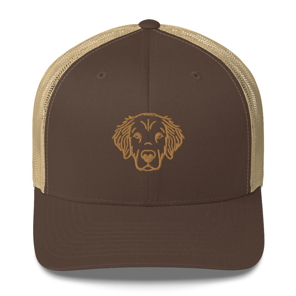 Golden Retriever Trucker Hat