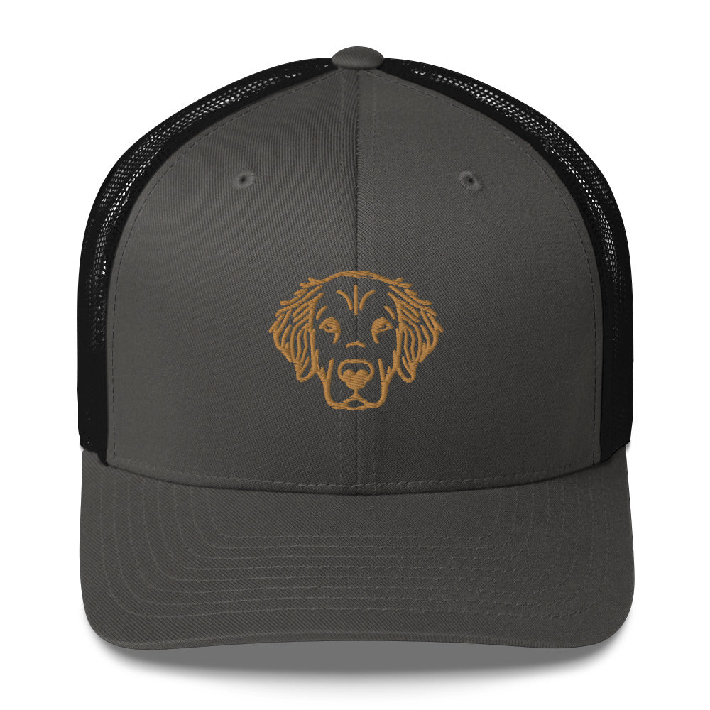 Golden Retriever Trucker Hat