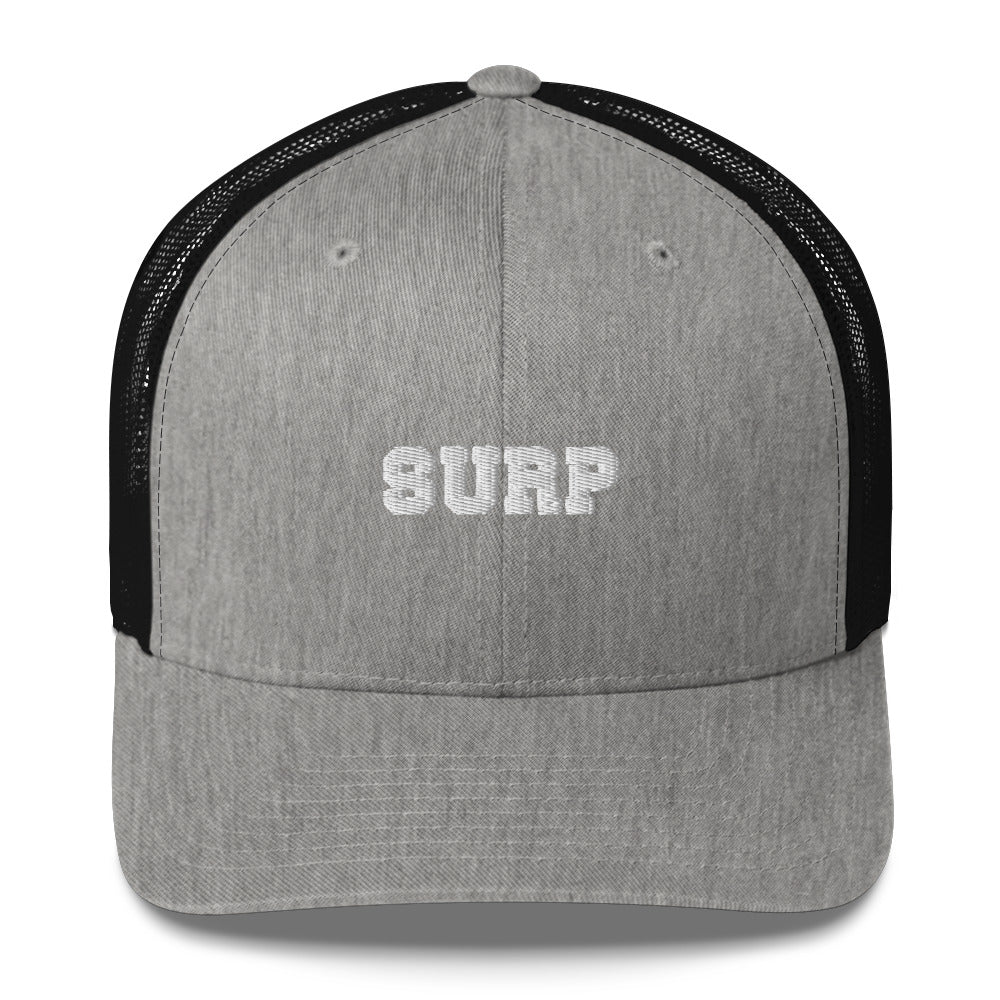 Surp SFBUFF Grey / Black Trucker Cap Hat