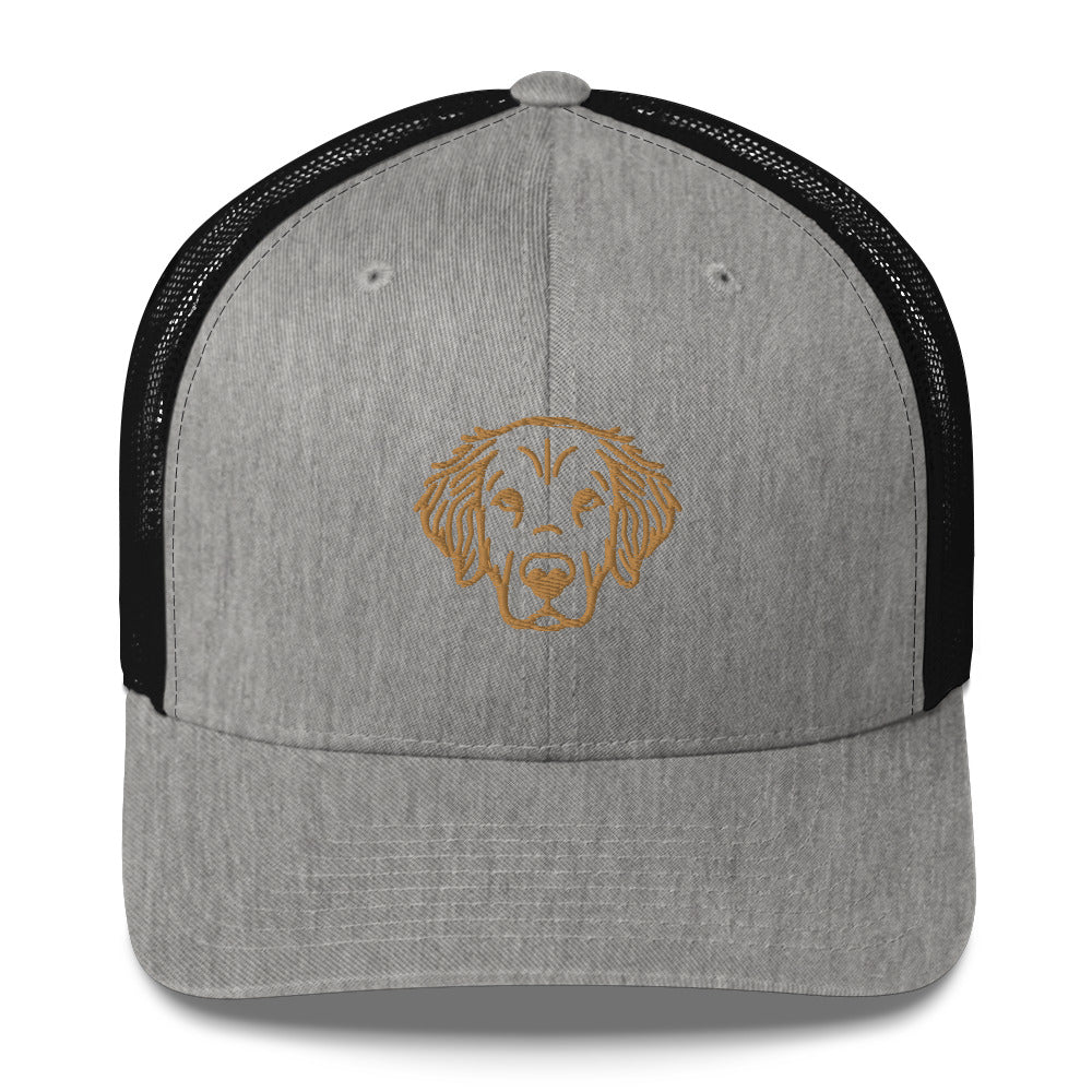 Golden Retriever Trucker Hat