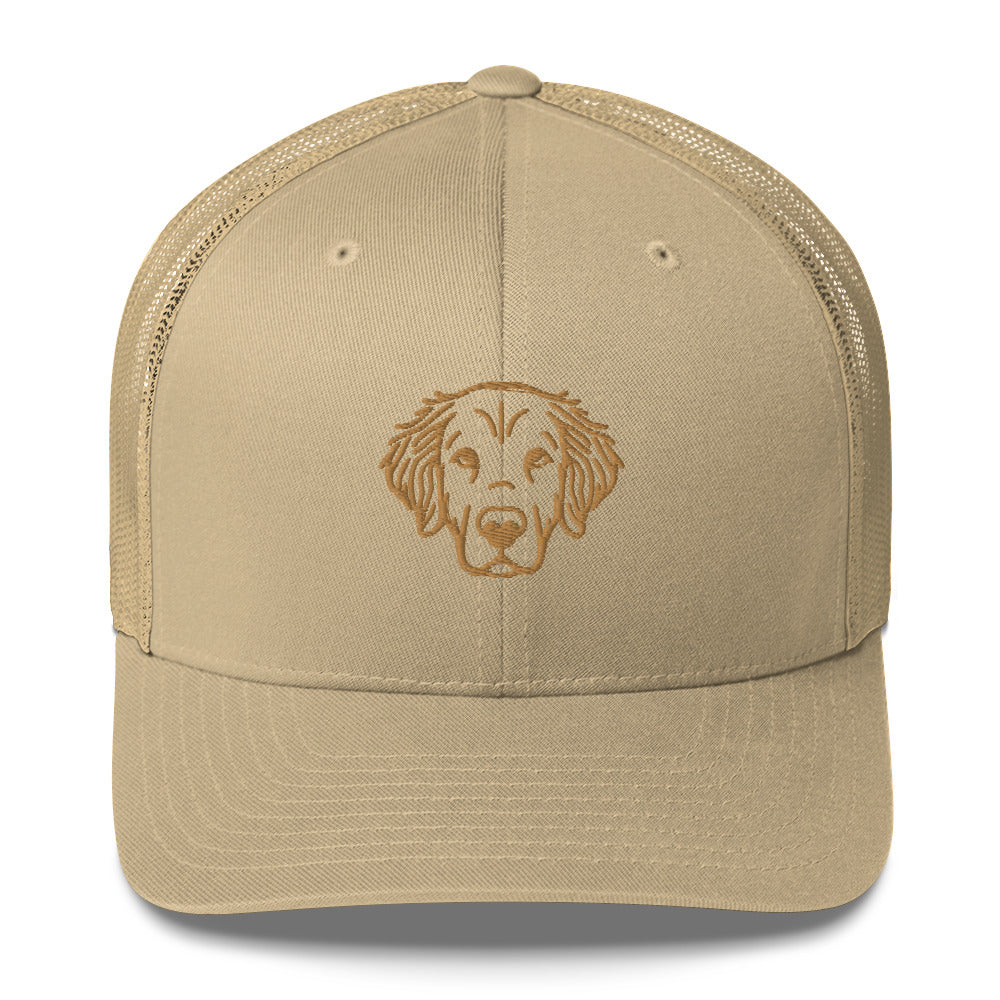 Golden Retriever Trucker Hat