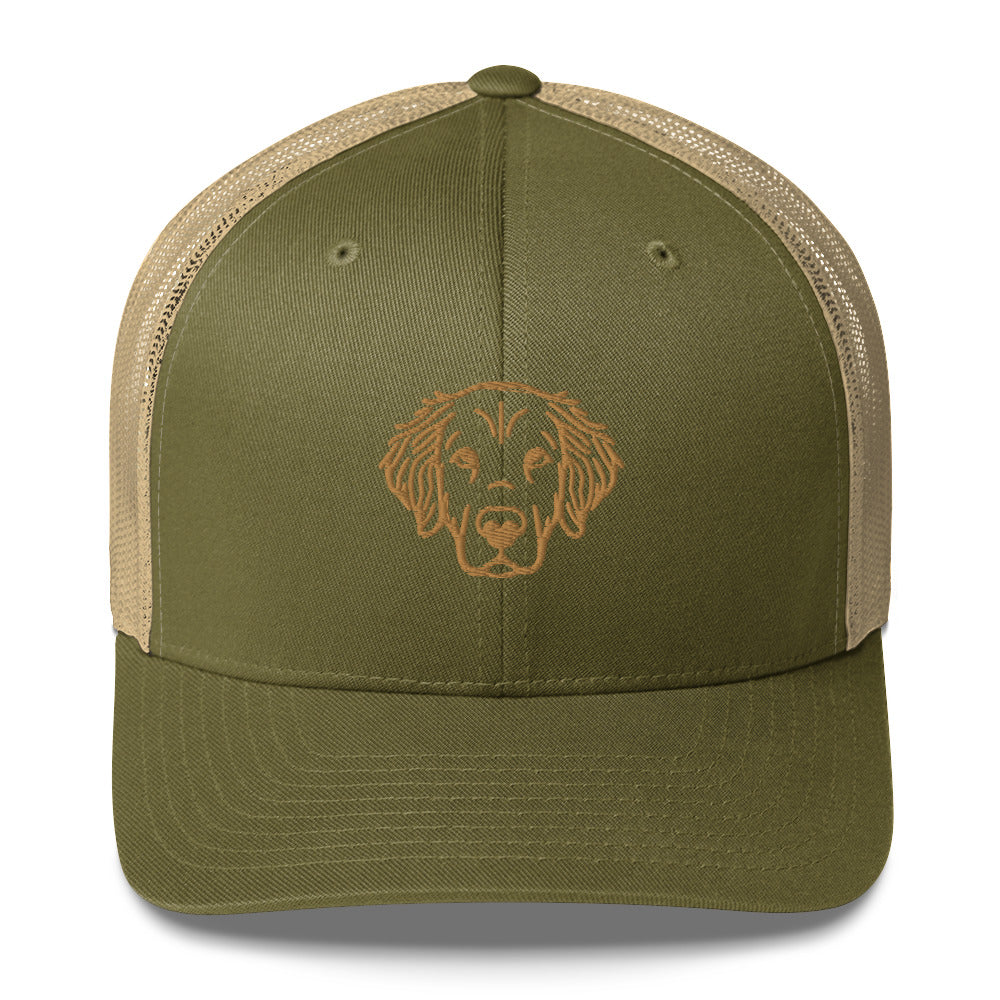 Golden Retriever Trucker Hat