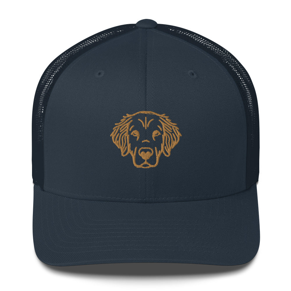 Golden Retriever Trucker Hat