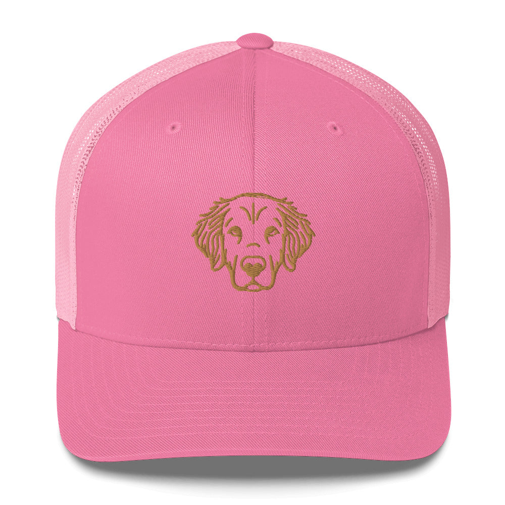 Golden Retriever Trucker Hat