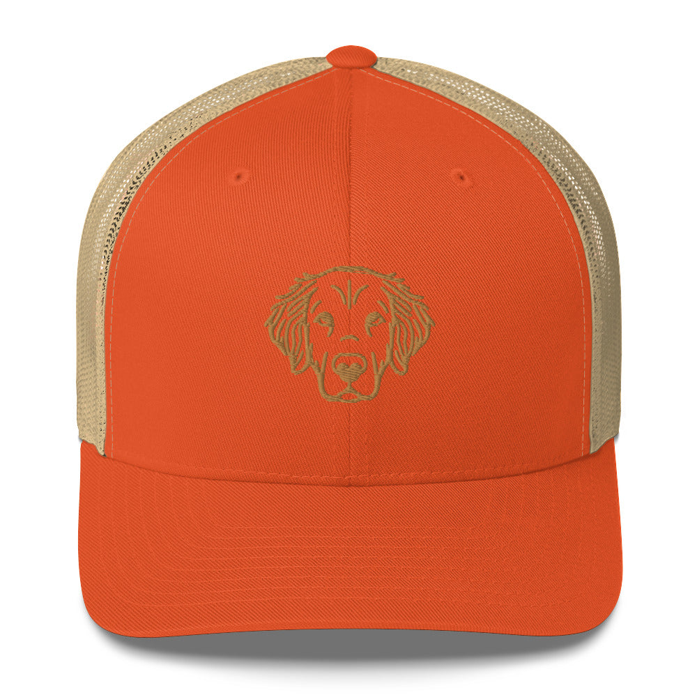 Golden Retriever Trucker Hat