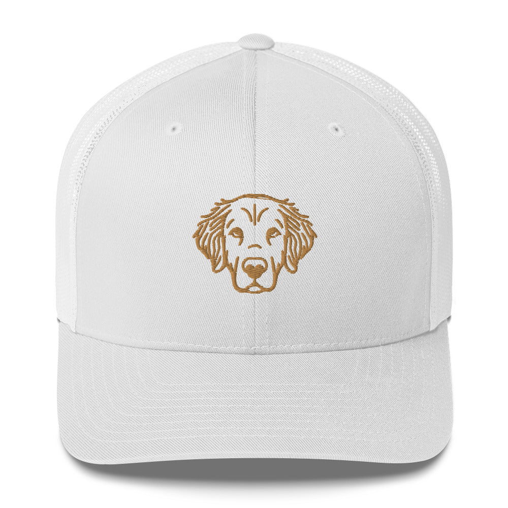 Golden Retriever Trucker Hat